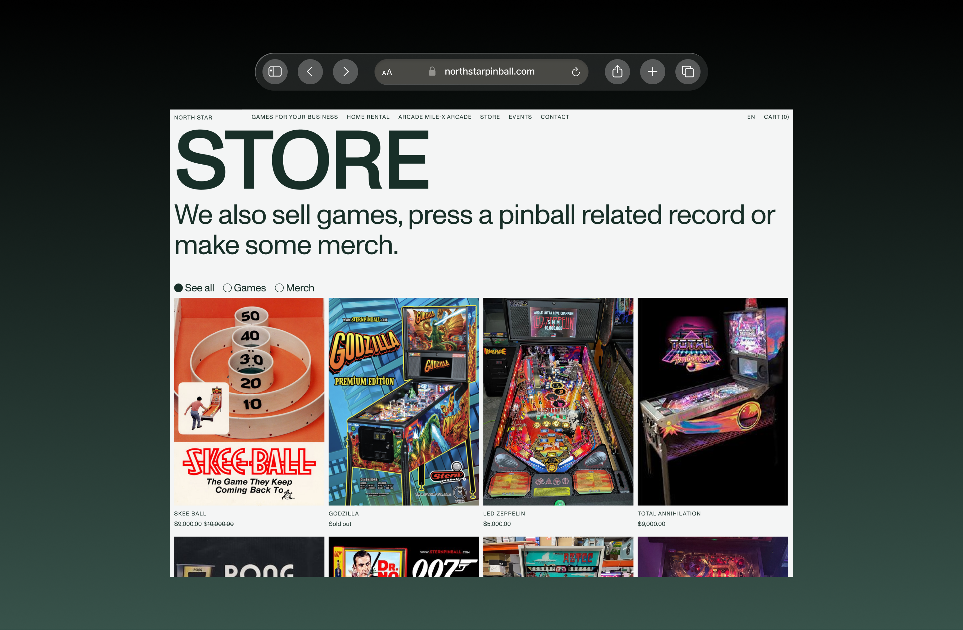 North Star screen 15