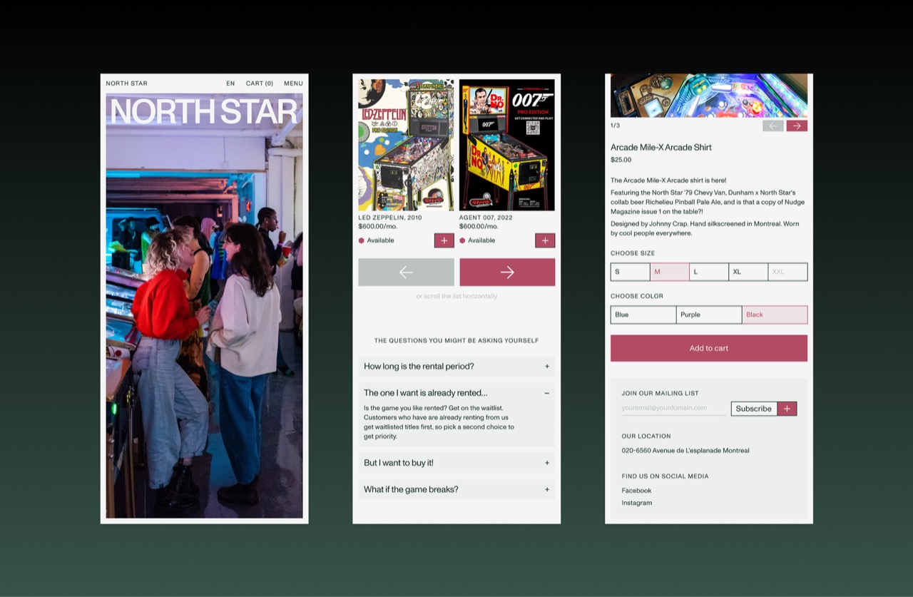 North Star screen 17