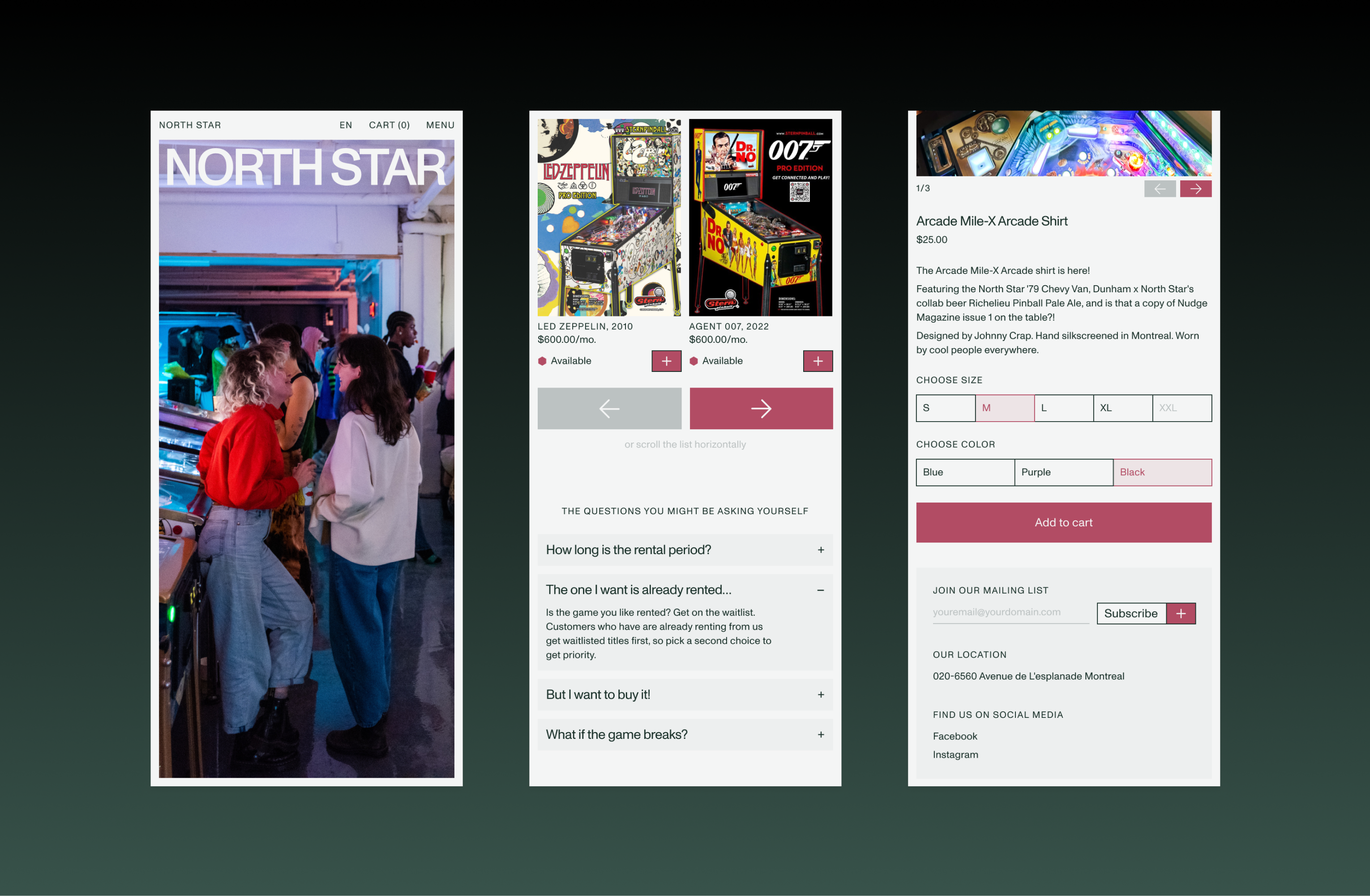 North Star screen 17