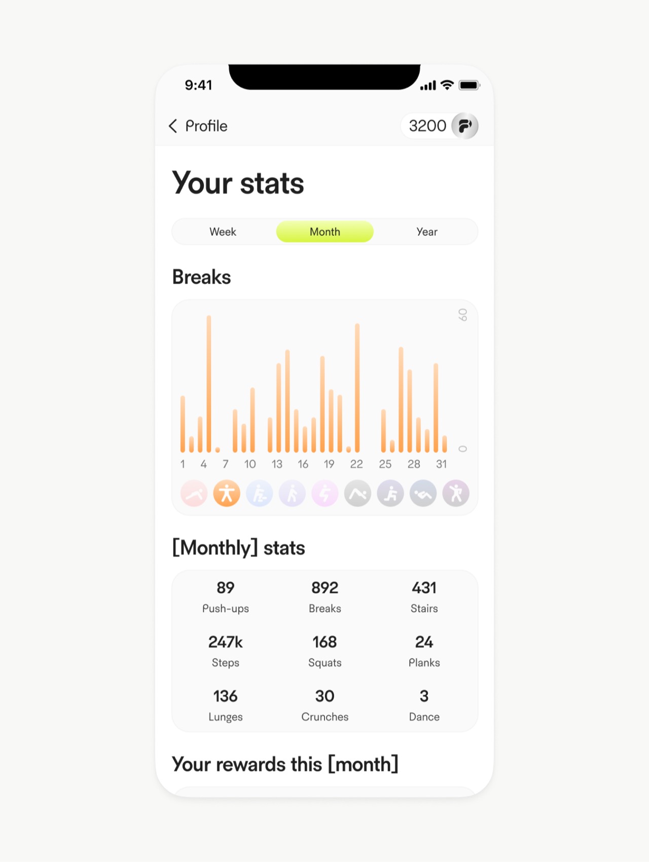 PlayFitt app screen 10