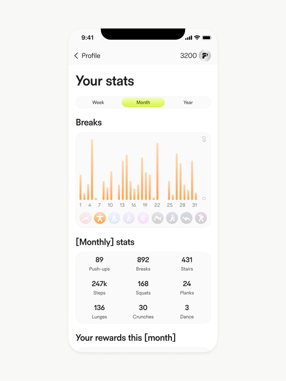 PlayFitt app screen 10