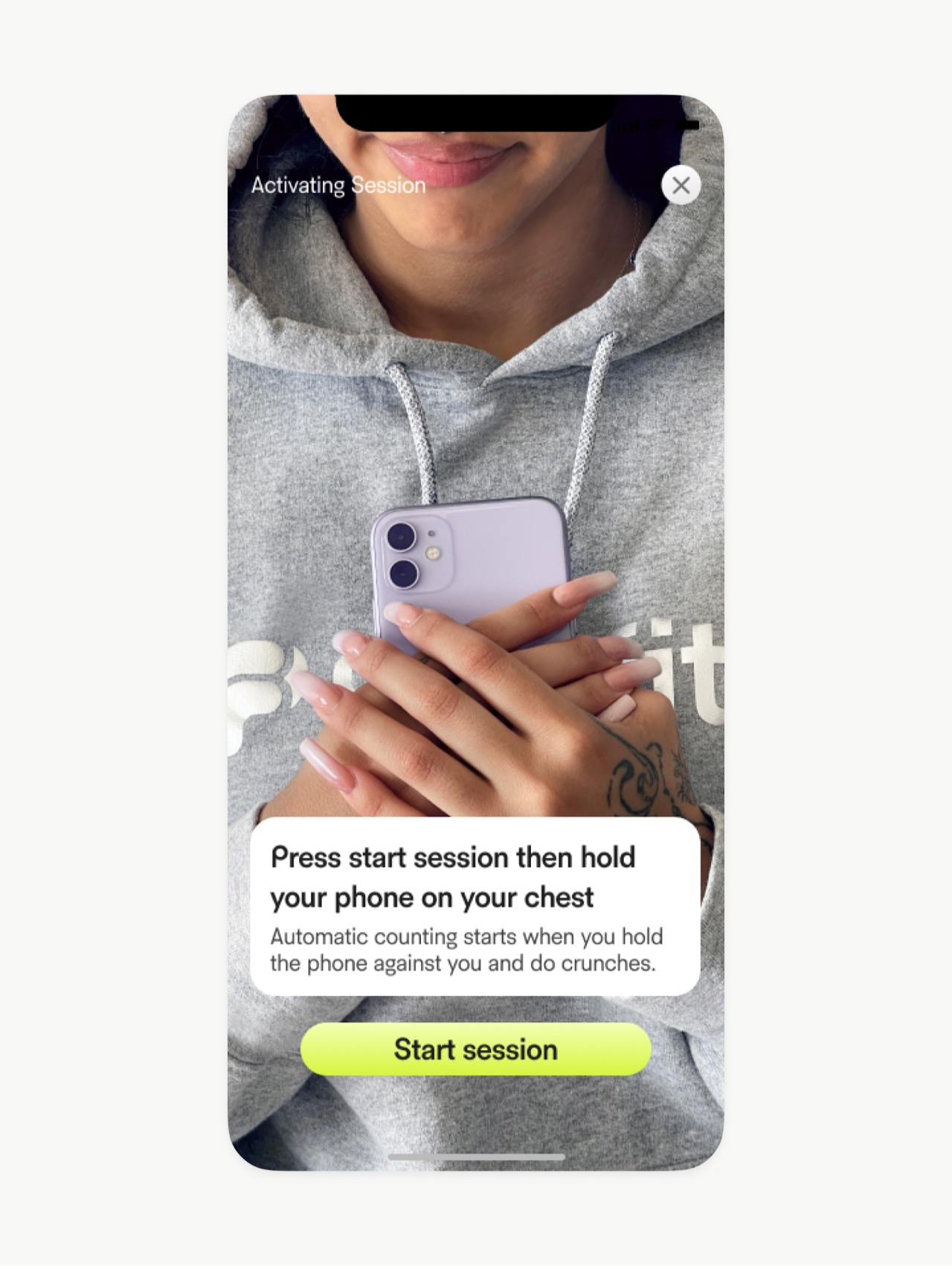 PlayFitt app screen 27