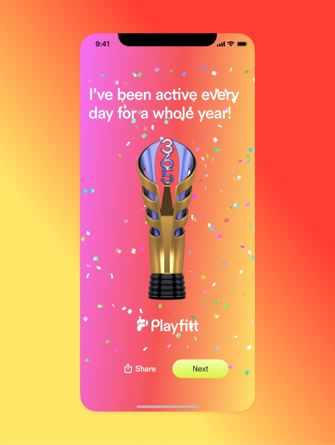 PlayFitt app screen 37