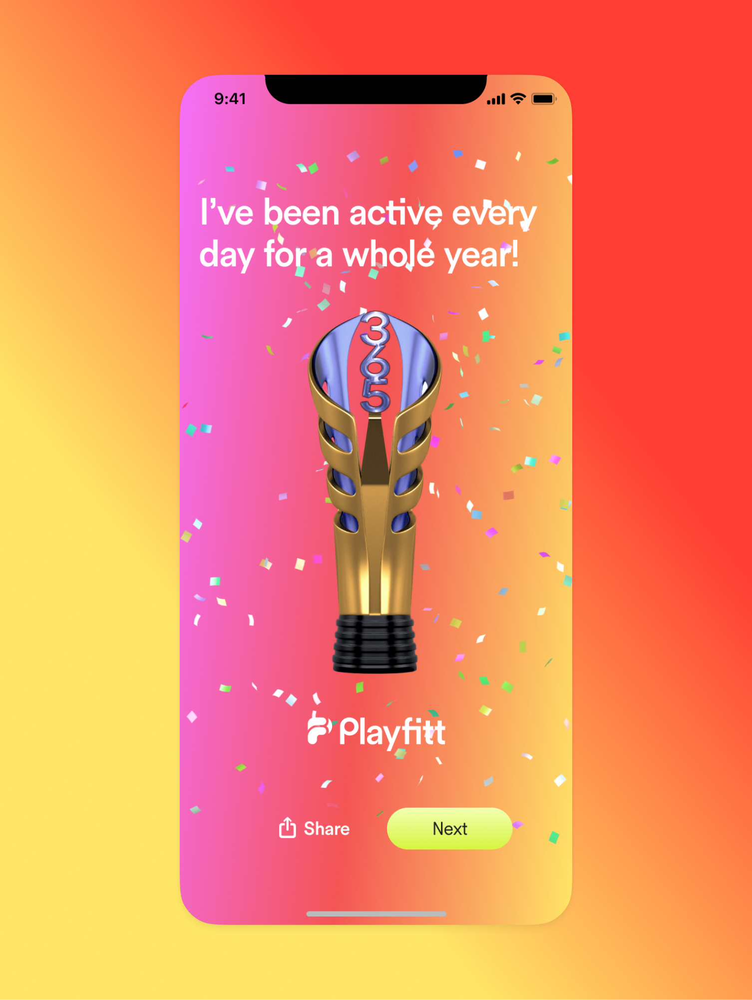 PlayFitt app screen 37