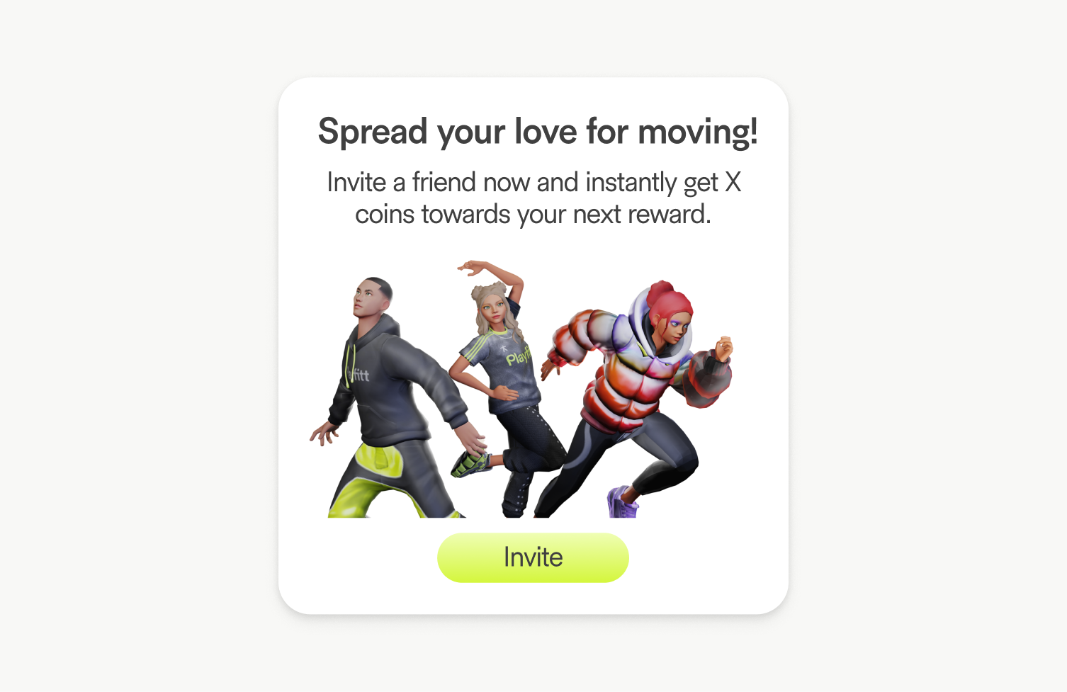 PlayFitt app screen 43