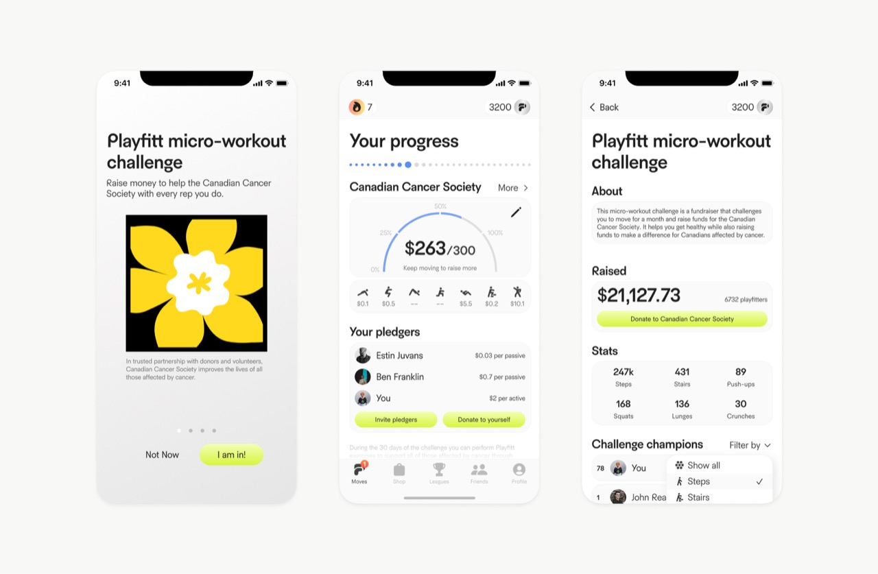 PlayFitt app screen 86