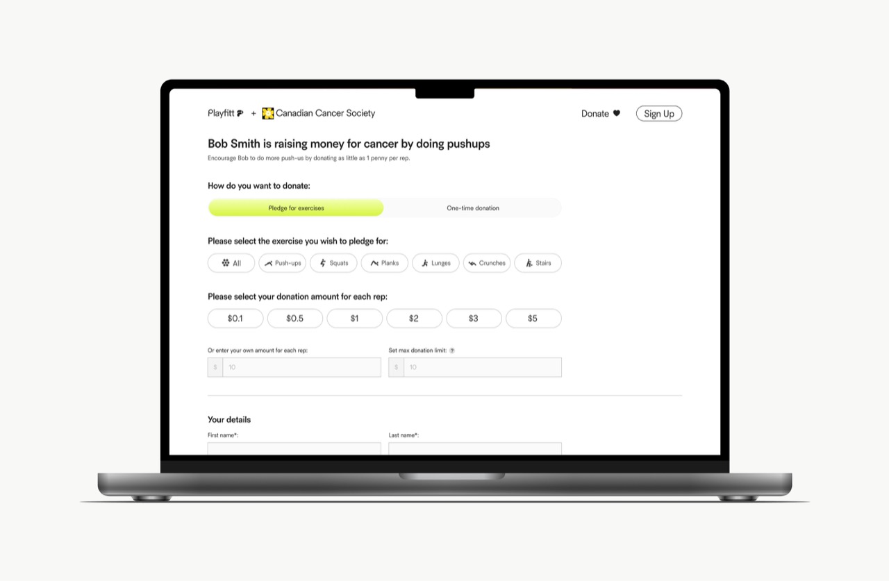 PlayFitt app screen 87