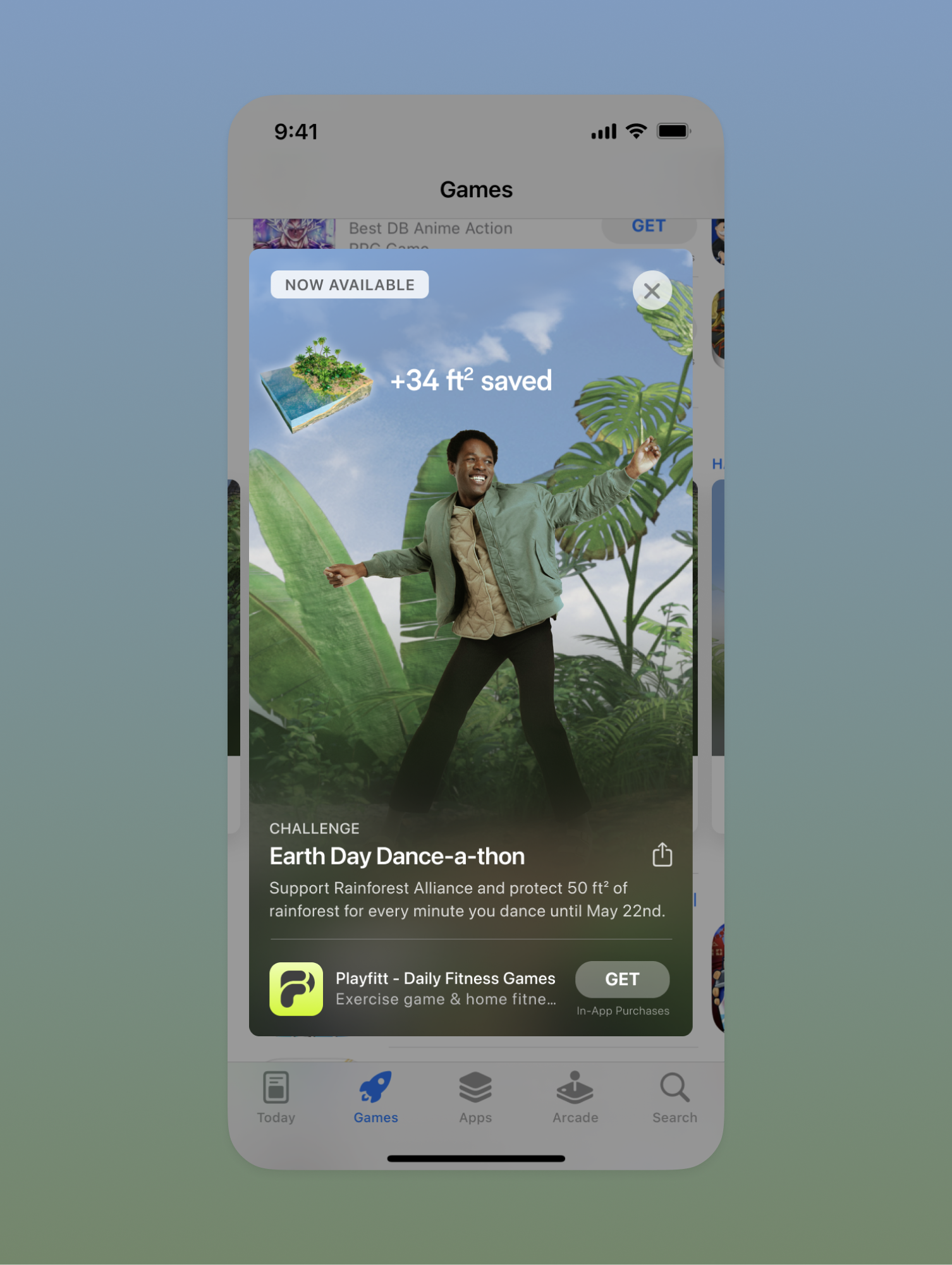 PlayFitt app screen 89