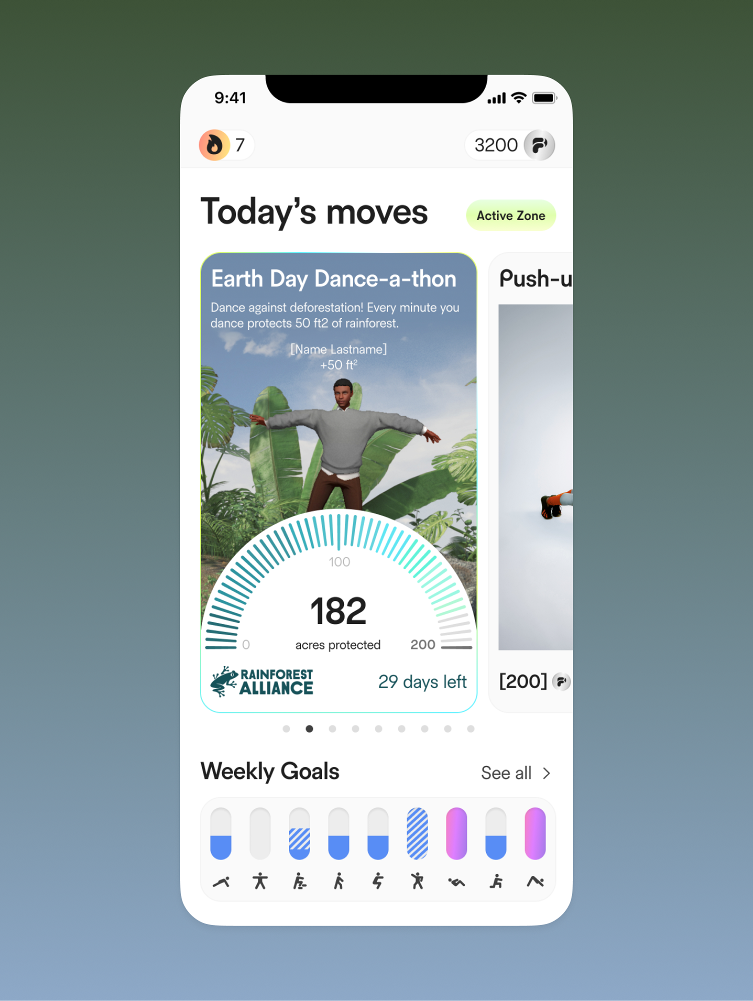 PlayFitt app screen 90